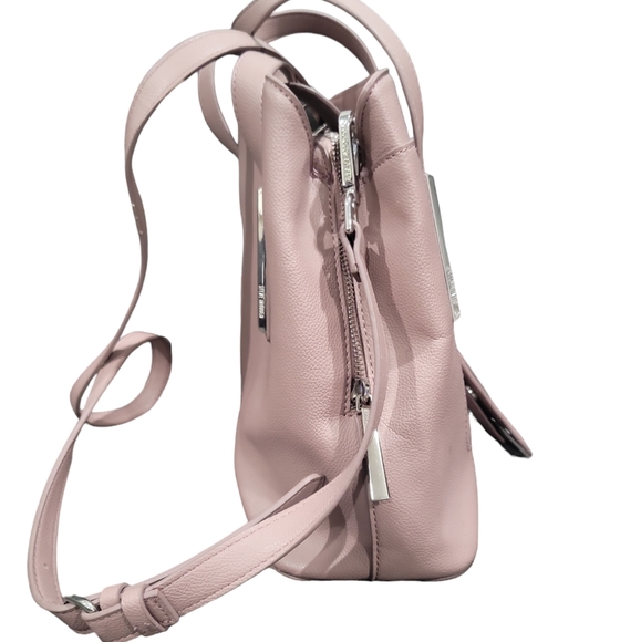 Steve Madden BGrammer Pale Pink Handbag With Optional Shoulder Strap - Picture 11 of 11